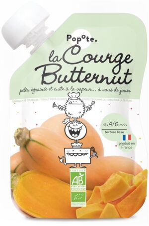 POPOTE Quetschie Butternusskürbis Bio        120 g