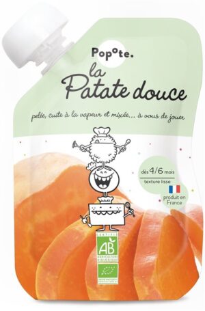 POPOTE Quetschie Süsskartoffel Bio           120 g