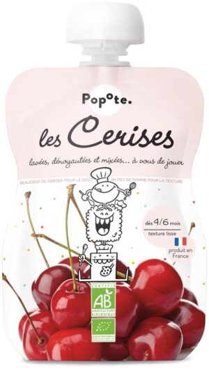 POPOTE Quetschie Kirsche Bio                 120 g