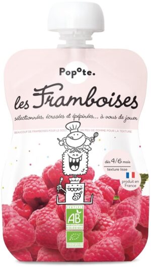 POPOTE Quetschie Himbeere Bio                120 g