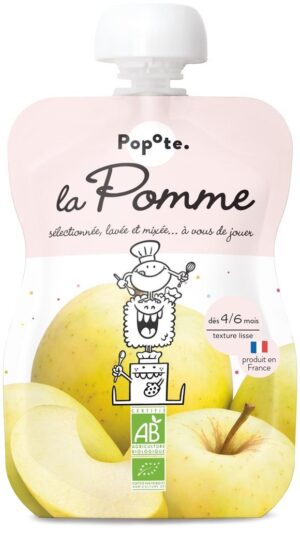 POPOTE Quetschie Apfel Bio                   120 g