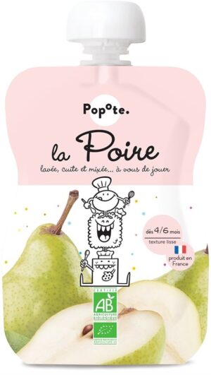 POPOTE Quetschie Birne Bio                   120 g