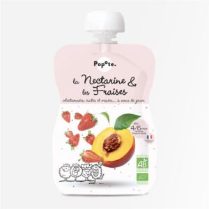 POPOTE Quetschie Erdbeer-Nektarine           120 g