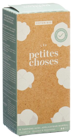 LES PETITES CHOSES Tampons App normal Bio   16 Stk