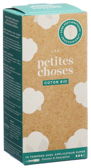 LES PETITES CHOSES Tampons App super Bio    14 Stk