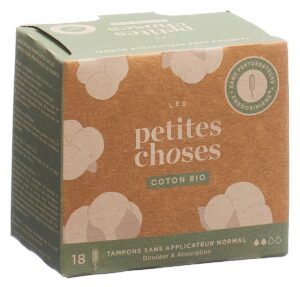 LES PETITES CHOSES Tampons normal Bio       18 Stk