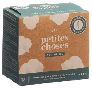 LES PETITES CHOSES Tampons super Bio        18 Stk