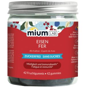 MIUMLAB Gummies Eisen                    Ds 42 Stk