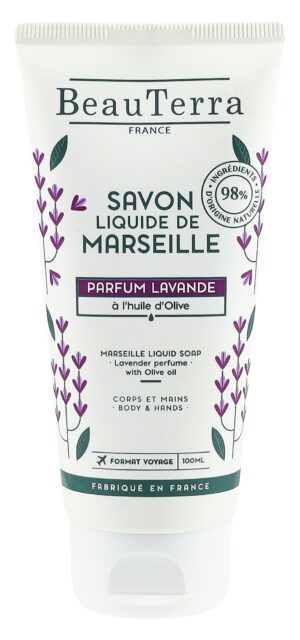 BEAUTERRA Flüssigseife Marseille LavendelTb 100 ml