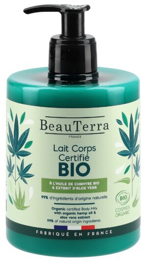 BEAUTERRA Körpermilch Hanf Aloe Vera Bio Fl 500 ml