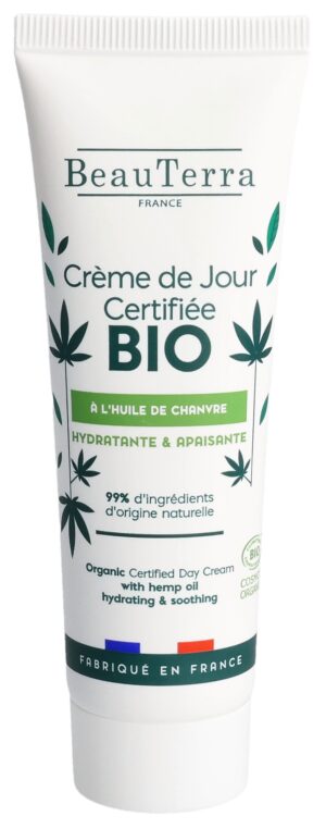 BEAUTERRA Tagescreme Hanf Aloe Vera Bio   Tb 50 ml