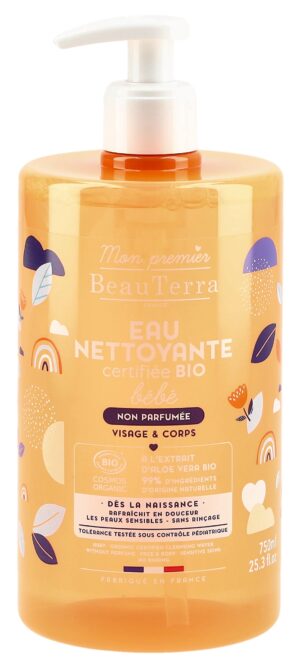 BEAUTERRA Baby Mizellenwasser ohne Parf BFl 750 ml