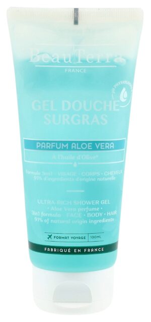 BEAUTERRA Duschgel reichhaltig Aloe Vera Tb 100 ml