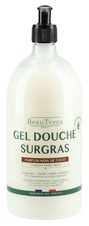 BEAUTERRA Duschgel reichhaltig Kokos    Fl 1000 ml
