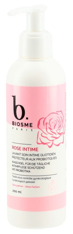 BIOSME Waschgel Intimpflege Rose probiotiFl 200 ml