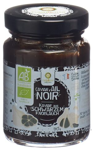 GAIHAMSA Kaviar Schwarzer Knoblauch Bio  Glas 90 g