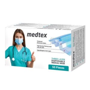 MEDTEX Med Einweg Maske Typ IIR EN14683     50 Stk