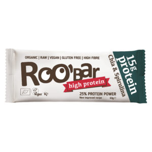 ROOBAR Protein-Riegel Chia&Spirulina 60 g