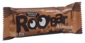 ROOBAR Schokoriegel mit Mandel                30 g