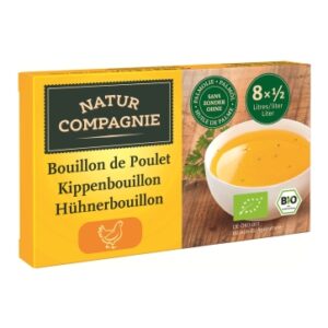 NATUR COMPAGNIE Huehnerbouillon Bio 8 Wuerfel 88 g