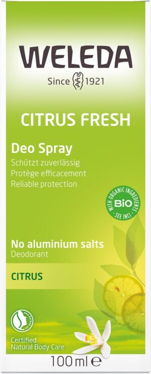 WELEDA Deo Spray Citrus                 Spr 100 ml