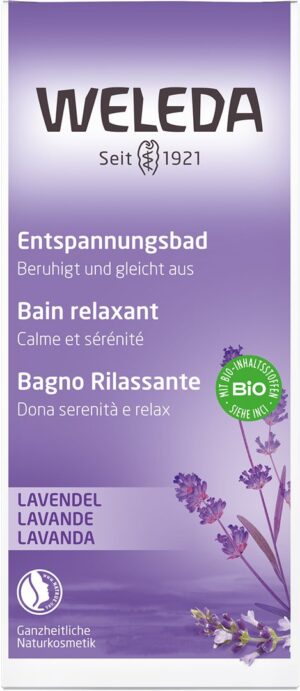 WELEDA Entspannungsbad Lavendel      Glasfl 200 ml