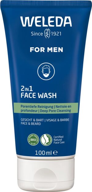 WELEDA FOR MEN 2in1 Face Wash            Tb 100 ml
