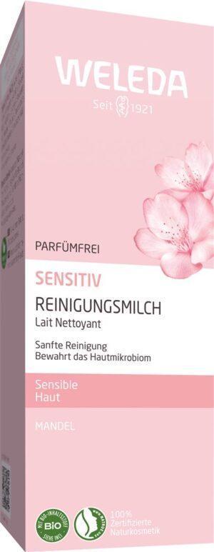 WELEDA Reinigungsmilch sens Mandel (n)    Tb 75 ml