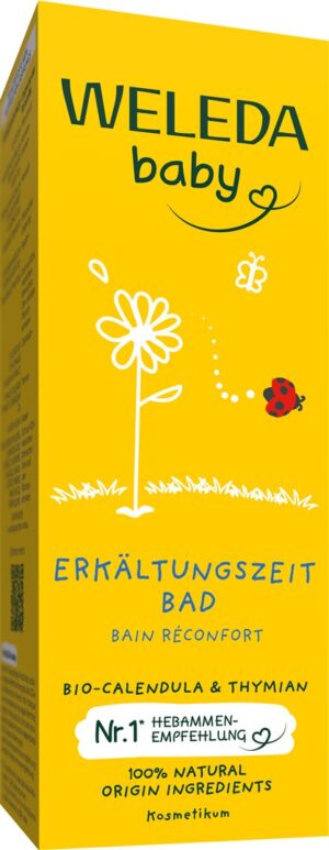 WELEDA BABY Erkältungszeit Bad Calendula  Tb 75 ml