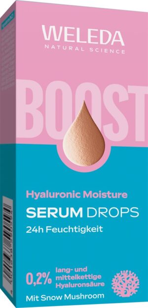 WELEDA Serum Drops Hyaluronic Moisture    Fl 30 ml
