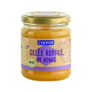 HOYER Gele Royal im Honig Bio Glas 250 g