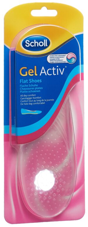 SCHOLL GelActiv Sohle 35-40.5 flac Schu Sie 1 Paar