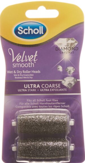 SCHOLL Velvet Smooth Pedi Roll ult sta Diam  2 Stk