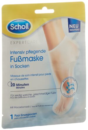 SCHOLL ExpertCare int pfleg Fussmaske Maca   2 Stk