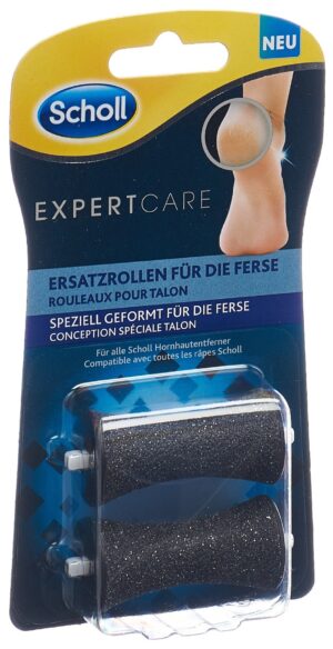 SCHOLL Expert Care Ersatzrollen für Ferse    2 Stk