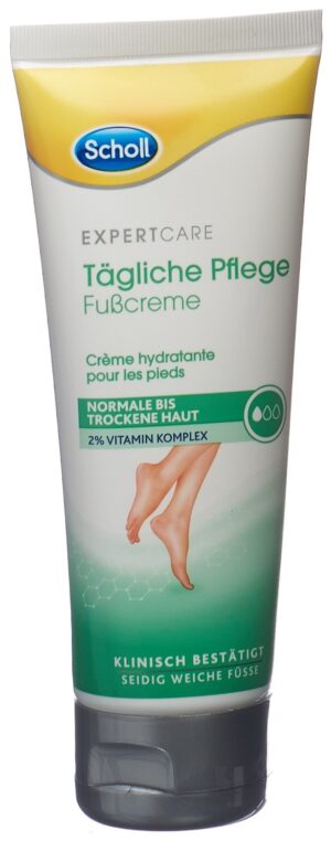 SCHOLL Tägliche Pflege Fusscreme          Tb 75 ml