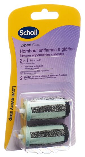SCHOLL Expert Care 2-in-1 Pedi Rollen        2 Stk