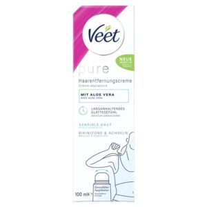 VEET Pure Enthaarungscr Bikini&Achseln seTb 100 ml