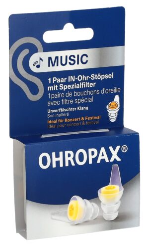 OHROPAX Ohrstöpsel Music                Box 1 Paar