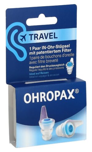 OHROPAX Ohrstöpsel Travel               Box 1 Paar