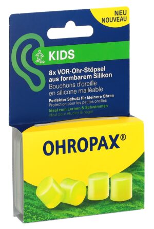 OHROPAX Ohrstöpsel Silicon Kids          Box 8 Stk