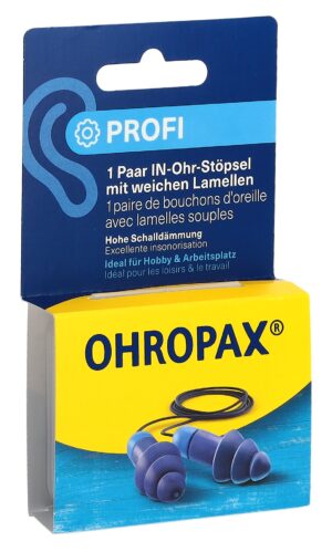 OHROPAX Ohrstöpsel Profi                Box 1 Paar