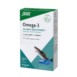 SALUS Omega-3 Alaska-Seelachsöl Kaps  Blist 30 Stk