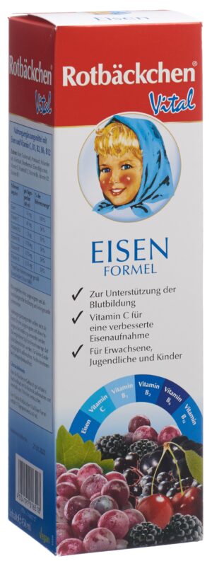 RABENHORST Rotbäckchen Vital Eisen FormelFl 450 ml