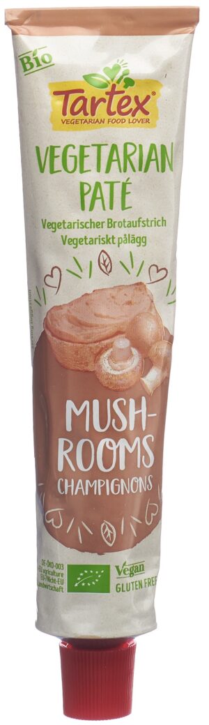 TARTEX Aufstrich Champignon Bio           Tb 200 g