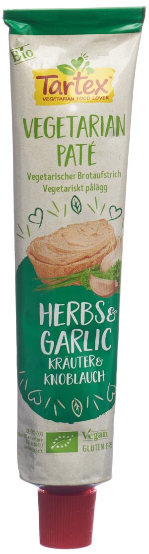 TARTEX Aufstrich Kräuter Knobl Bio        Tb 200 g