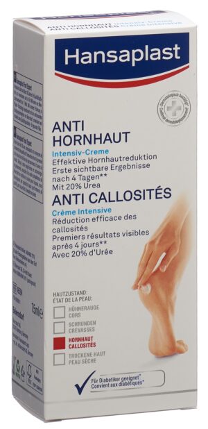 HANSAPLAST Anti Hornhaut Creme 20 % Int (nTb 75 ml
