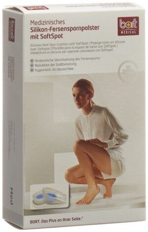 BORT Silikon-Fersenspornpols S-38 SoftSpot  1 Paar