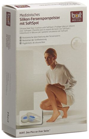 BORT Silikon-Fersenspornpols L-44 SoftSpot  1 Paar