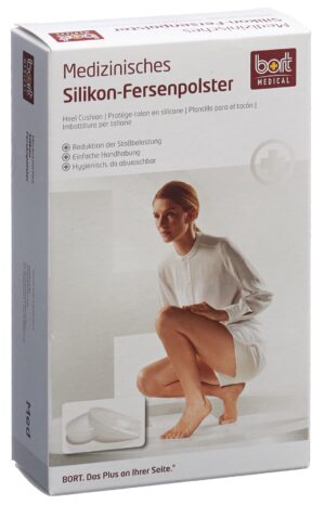 BORT Silikon-Fersenpolster M-41             1 Paar